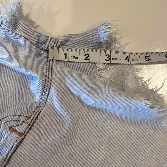 Hudson Jeans Sade Cut Off Short Light Wash High Rise Size 25 - Picture 8 of 16